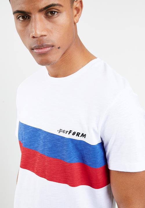 Jack & Jones - Ground short sleeve tee - white