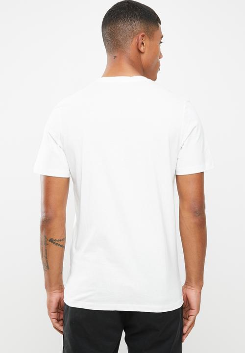 Jack & Jones - Orpleo short sleeve crew neck T-shirt - white 
