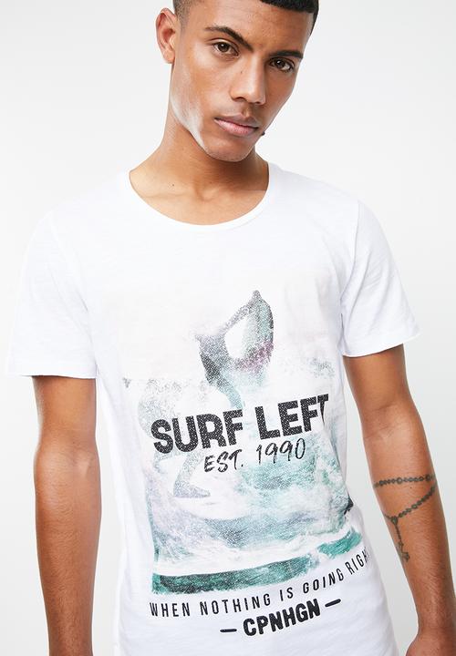 Jack & Jones - Kenni crew neck T-shirt - white