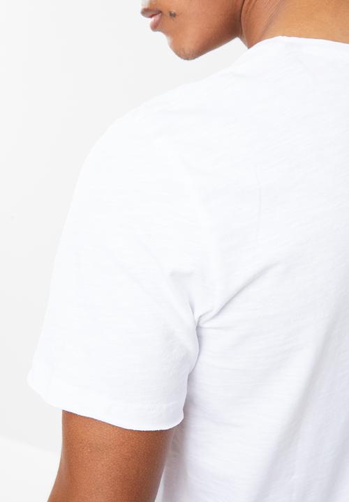 Jack & Jones - Kenni crew neck T-shirt - white
