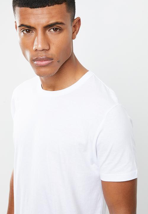 Brave Soul - Falcon crew neck tee - white