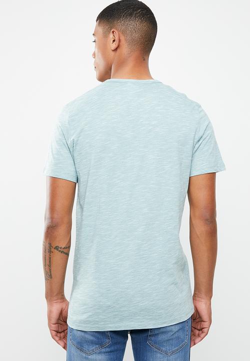 Jack & Jones - Phil-burke short sleeve tee - blue