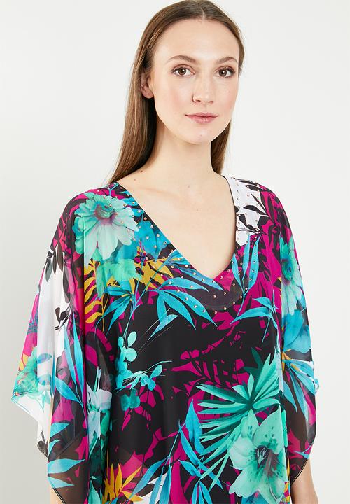 Lithe - Printed kaftan - multi 