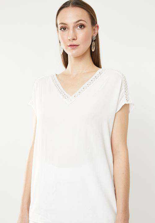 edit - Boxy blouse - white