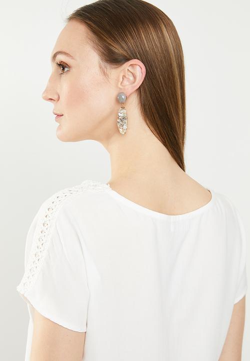 edit - Boxy blouse - white