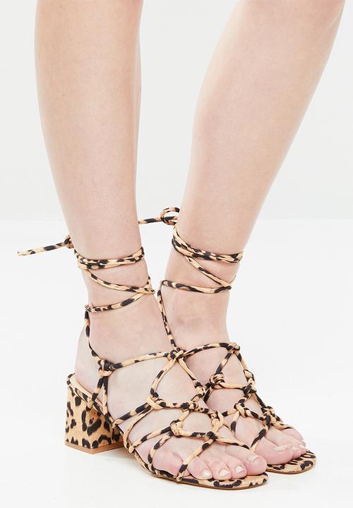 Public Desire - Freya heel - black & beige 