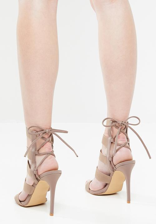 Public Desire - Harper heel - brown