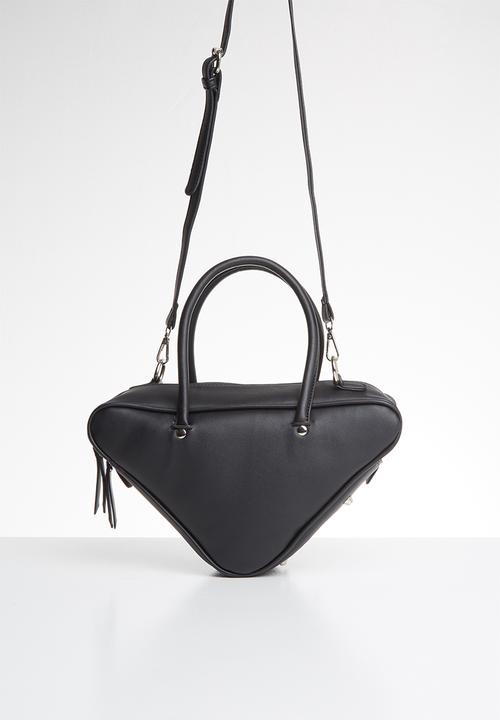 Superbalist - Triangular shape bag - black