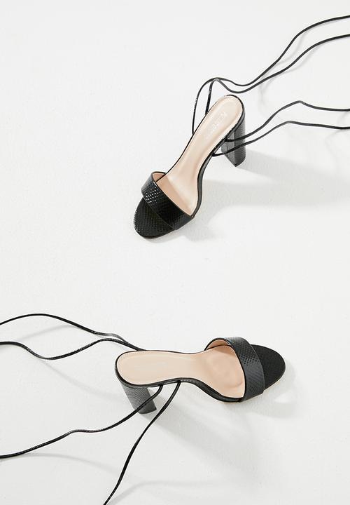 Public Desire - Suzu heel - black