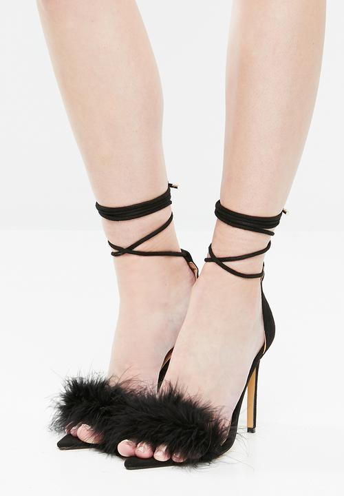 Public Desire - Latte heel - black