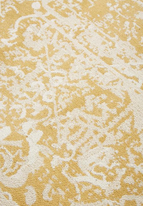 Sixth Floor - Nicole printed rug - yellow