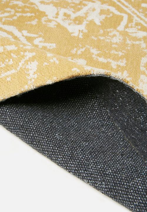 Sixth Floor - Nicole printed rug - yellow