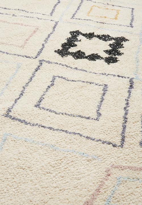 Sixth Floor - Emori tufted rug - multi
