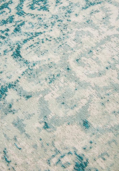 Sixth Floor - Hunter jacquard rug - teal