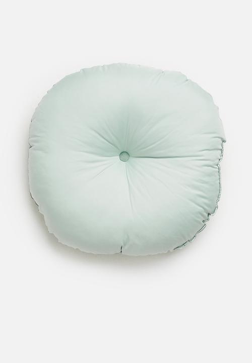 Sixth Floor - Lulu round pillow - jade