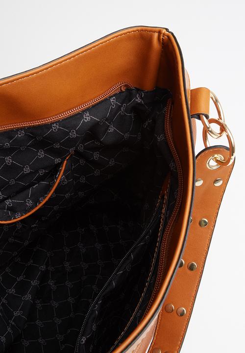 Miss Black - Baez handbag - tan