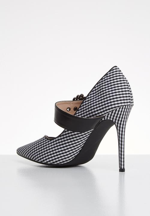 Miss Black - Karabo heel - black & white