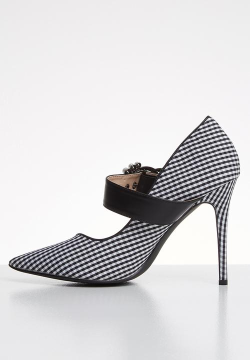 Miss Black - Karabo heel - black & white
