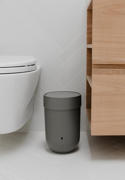Umbra - Touch waste can with lid - grey