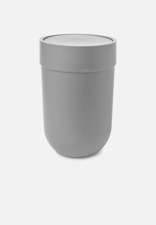 Umbra - Touch waste can with lid - grey