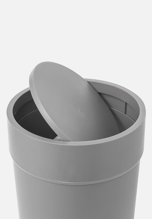 Umbra - Touch waste can with lid - grey