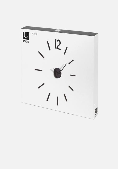 Umbra - Blink wall clock - black