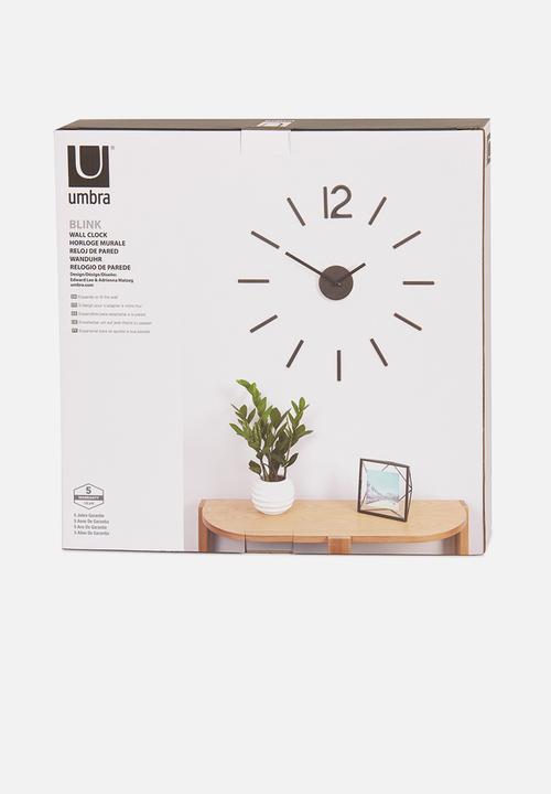Umbra - Blink wall clock - black