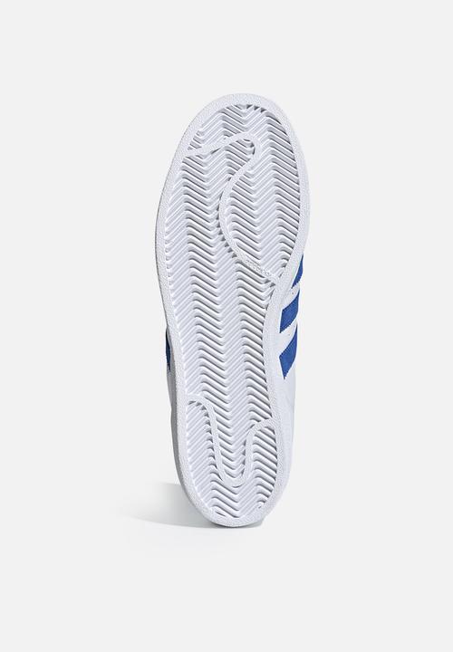adidas Originals - Superstar - ftwr white/blue/ftwr white