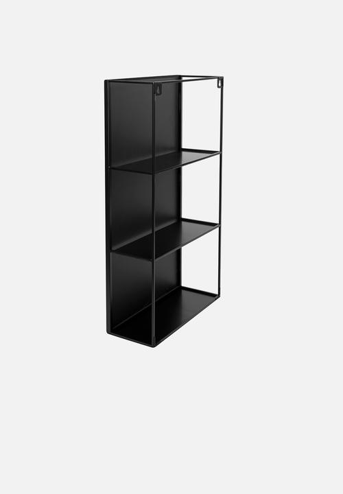 Umbra - Cubiko mirror & storage unit - black