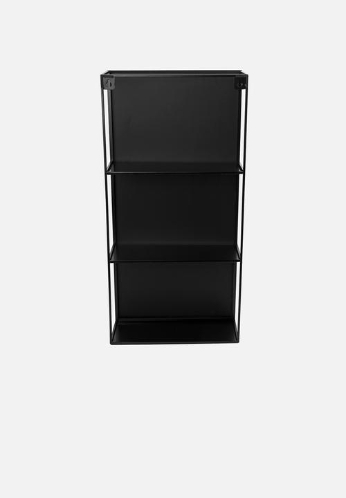 Umbra - Cubiko mirror & storage unit - black