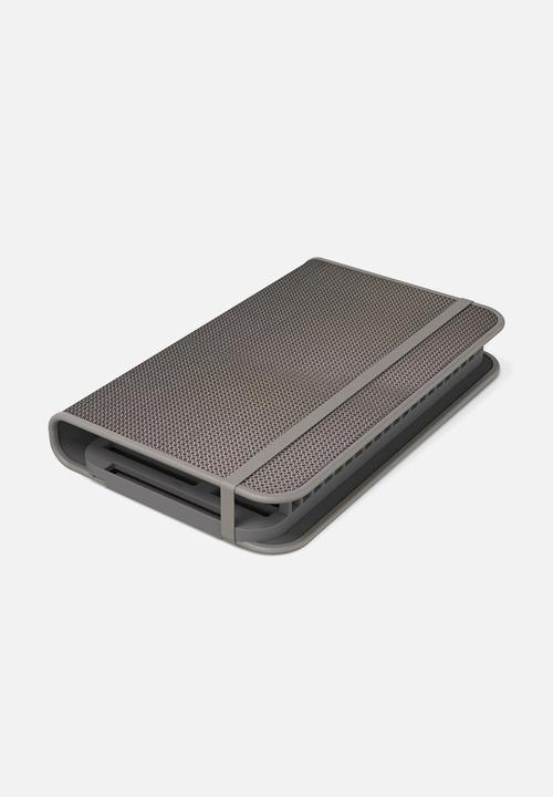 Umbra - Udry dish rack with drying mat - grey