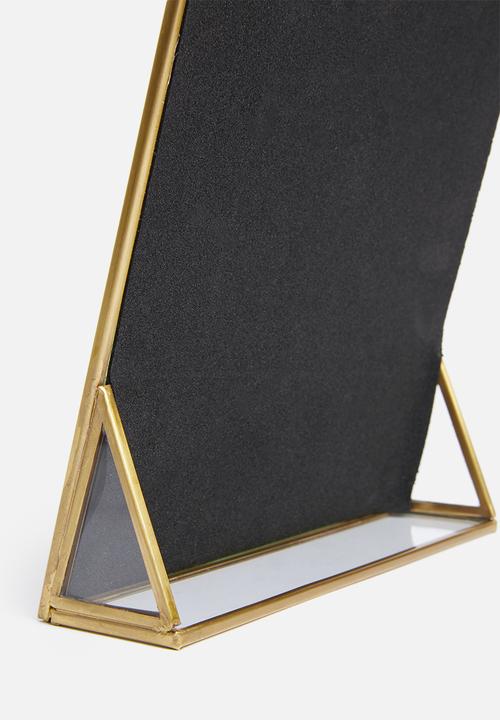 Sixth Floor - Savannah mirror - brass