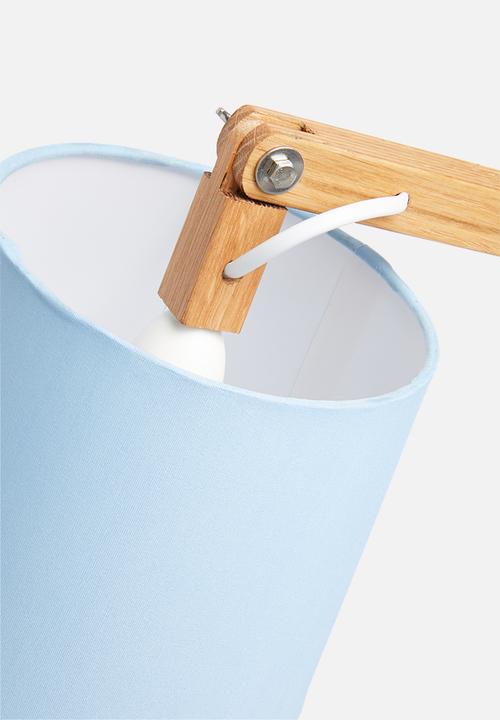 Sixth Floor - Bessie table lamp - blue
