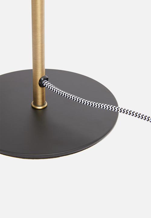 Present Time - Bonnet table lamp - black