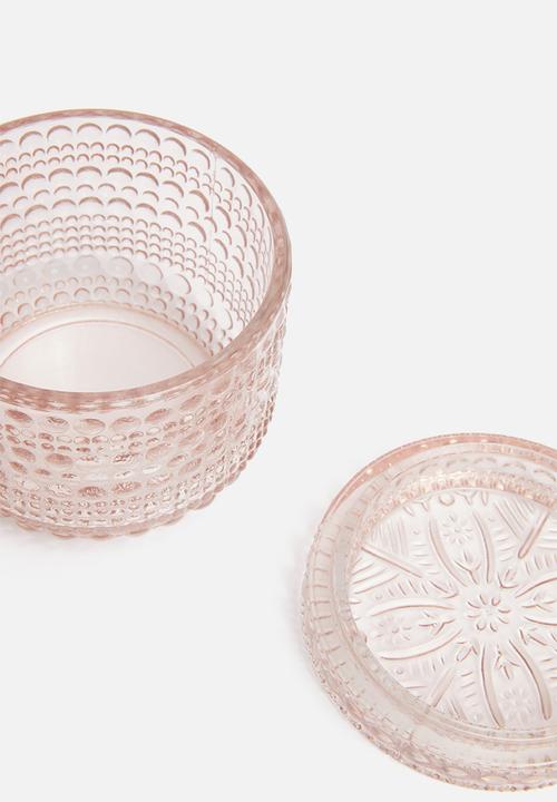 Sixth Floor - Opal storage canister - blush