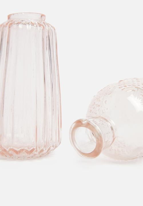 Sixth Floor - Dixies vases set of 3 - blush