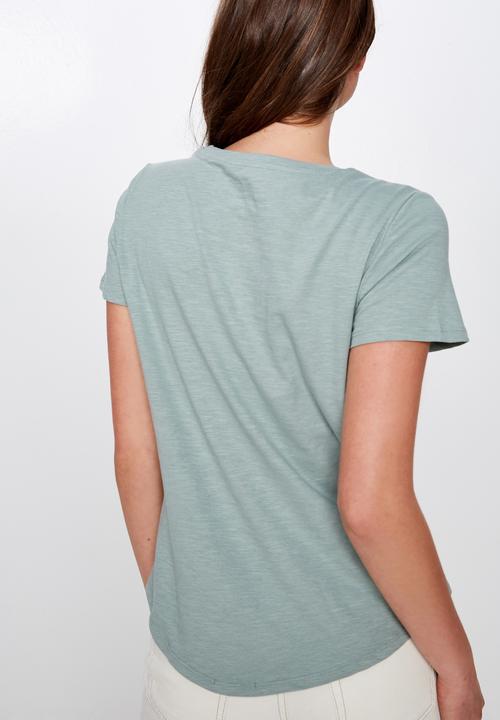 Cotton On - The crew T- shirt  - green