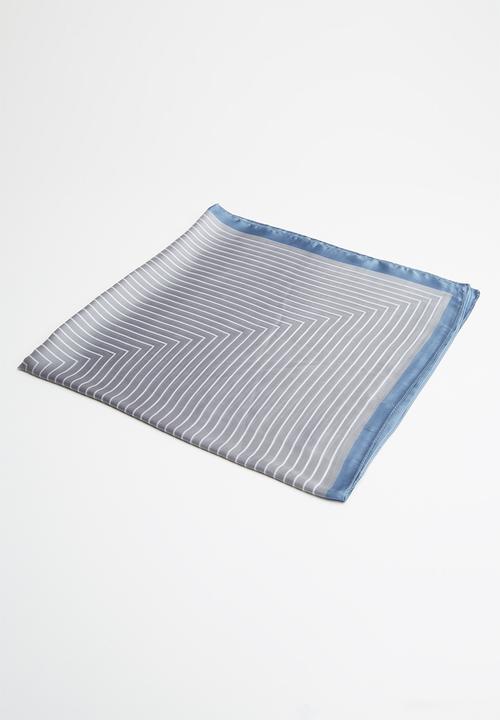 Joy Collectables - Stripe scarf - grey and blue