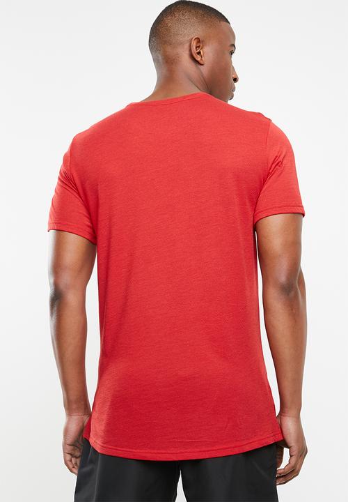 Nike - Nk brt short sleeve top - red