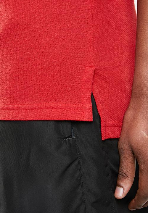 Nike - Nk brt short sleeve top - red