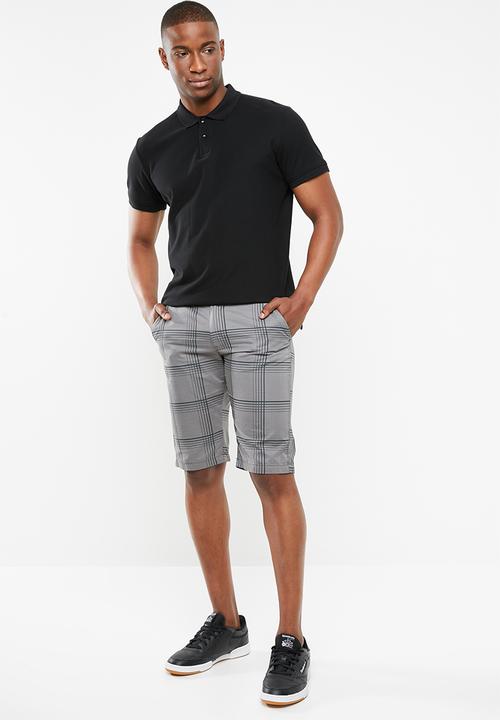 STYLE REPUBLIC - Casual shorts - grey & black