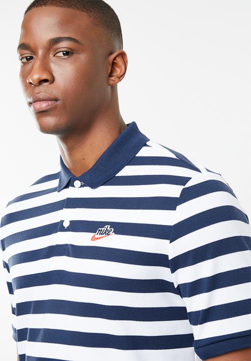 Nike - Nsw pq script polo - navy