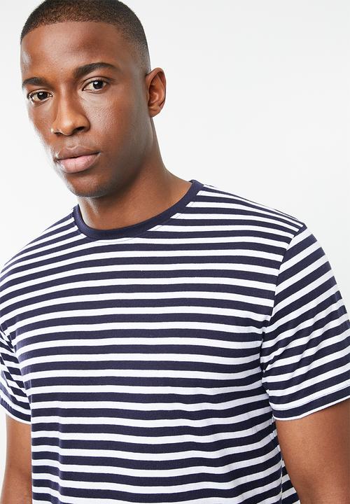STYLE REPUBLIC - Breton stripe pj set - navy