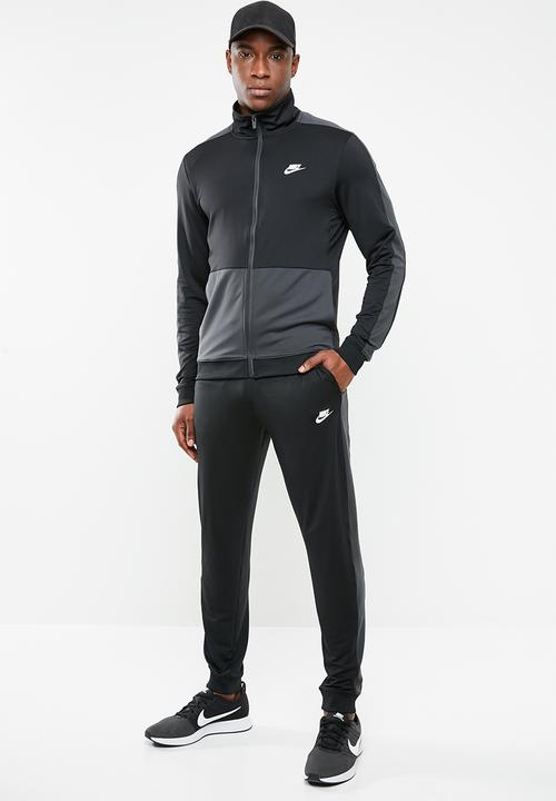 Nike - Nsw tracksuit - black & grey