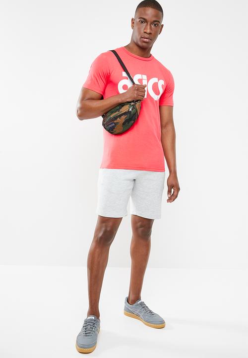 Asics Tiger - Asics graphic tee - pink