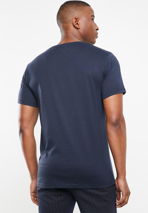 Asics Tiger - Asics graphic tee - navy