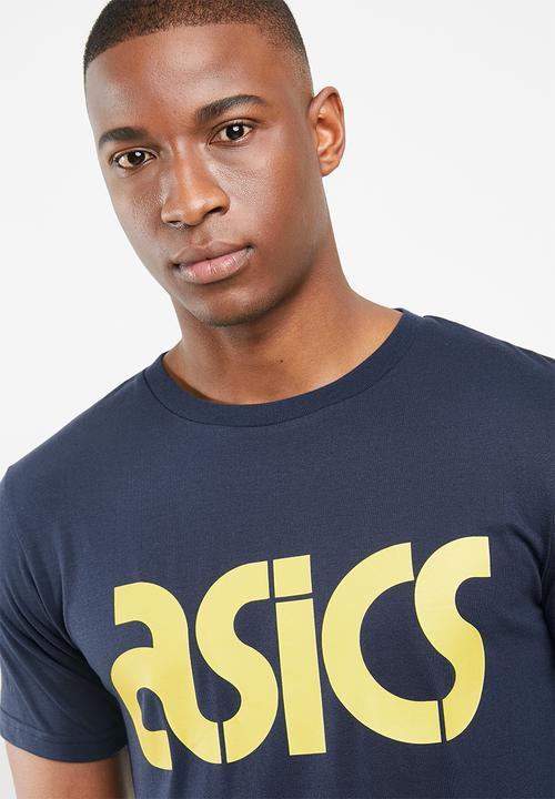 Asics Tiger - Asics graphic tee - navy