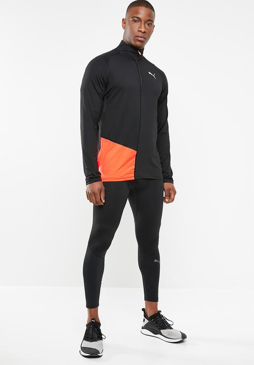 PUMA - Ignite halfzip top - black
