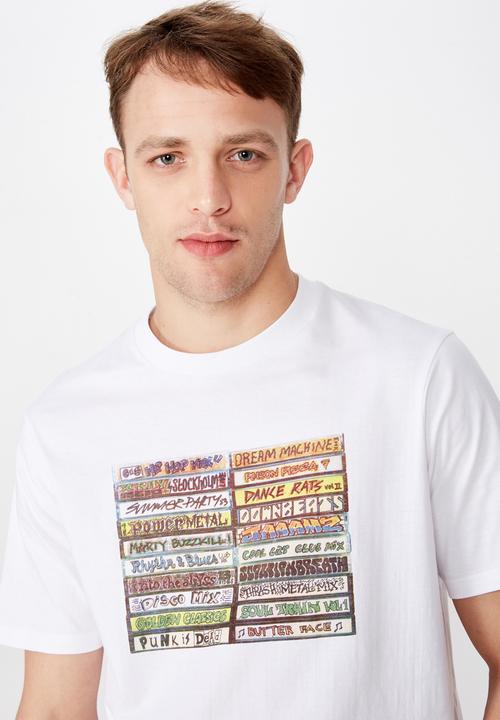Cotton On - Tbar photo tee - white 