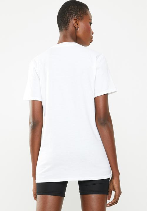 Missguided - Coachella graphic T-shirt - white